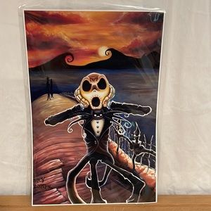 Jack Screams Art Print by Joey Rotten